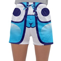 Owl Logo Clip Art Sleepwear Shorts