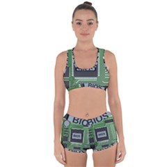 Computer Bios Board Racerback Boyleg Bikini Set