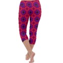 Retro Abstract Boho Unique Capri Yoga Leggings View4