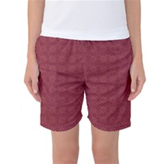 Purple Pattern Background Texture Women s Basketball Shorts by BangZart