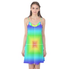 Square Rainbow Pattern Box Camis Nightgown by BangZart