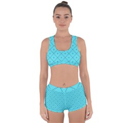 Pattern Background Texture Racerback Boyleg Bikini Set