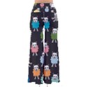 Sheep Cartoon Colorful Black Pink Pants View2