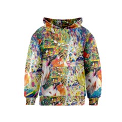 Multicolor Anime Colors Colorful Kids  Pullover Hoodie by BangZart