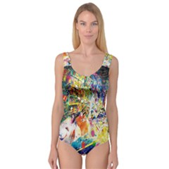 Multicolor Anime Colors Colorful Princess Tank Leotard  by BangZart