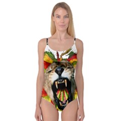 Reggae Lion Camisole Leotard  by BangZart