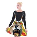 Reggae Lion Suspender Skater Skirt View1