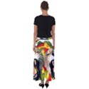 Reggae Lion Flared Maxi Skirt View2