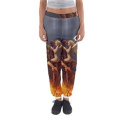 Angels Wings Curious Hell Heaven Women s Jogger Sweatpants by BangZart