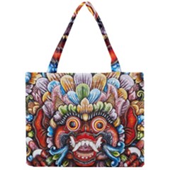 Wood Sculpture Bali Logo Mini Tote Bag by BangZart