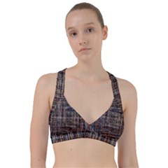 Unique Pattern Sweetheart Sports Bra