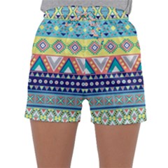 Tribal Print Sleepwear Shorts