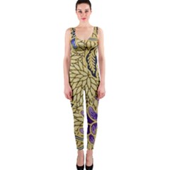 Traditional Art Batik Pattern Onepiece Catsuit by BangZart