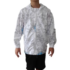 Traditional Art Batik Flower Pattern Hooded Wind Breaker (kids) by BangZart