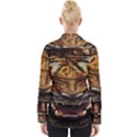 Tiger Face Womens Long Sleeve Shirt View2