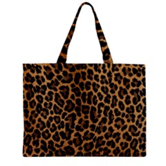 Tiger Skin Art Pattern Zipper Mini Tote Bag by BangZart