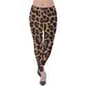 Tiger Skin Art Pattern Velvet Leggings View1