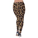 Tiger Skin Art Pattern Velvet Leggings View2