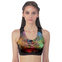 The Art Links Pi Sports Bra by BangZart