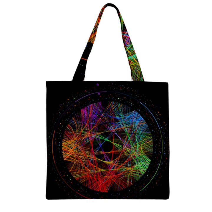 The Art Links Pi Zipper Grocery Tote Bag