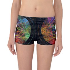 The Art Links Pi Reversible Boyleg Bikini Bottoms by BangZart