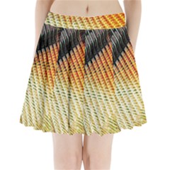 Technology Circuit Pleated Mini Skirt by BangZart