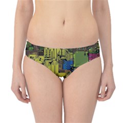 Technology Circuit Board Hipster Bikini Bottoms by BangZart