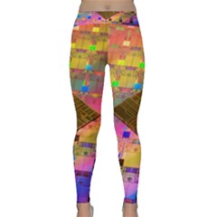 Technology Circuit Pentium Die Classic Yoga Leggings by BangZart