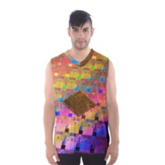 Technology Circuit Pentium Die Men s Basketball Tank Top by BangZart