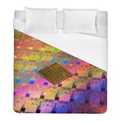 Technology Circuit Pentium Die Duvet Cover (full/ Double Size) by BangZart