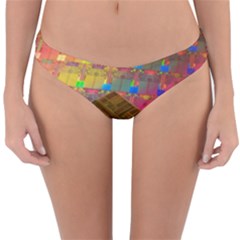 Technology Circuit Pentium Die Reversible Hipster Bikini Bottoms by BangZart