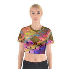 Technology Circuit Pentium Die Cotton Crop Top by BangZart