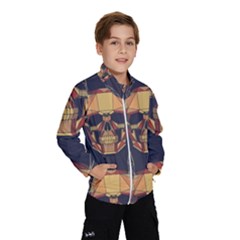 Skull Pattern Wind Breaker (kids)