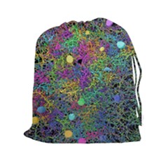 Starbursts Biploar Spring Colors Nature Drawstring Pouches (xxl) by BangZart