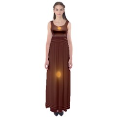 Spiral Vintage Empire Waist Maxi Dress by BangZart