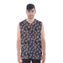 Skull Halloween Background Texture Men s Basketball Tank Top View1