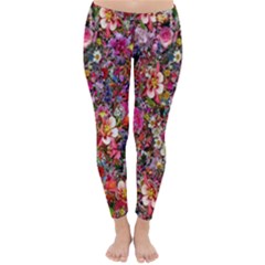 Psychedelic Flower Classic Winter Leggings