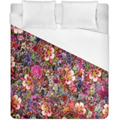 Psychedelic Flower Duvet Cover (california King Size) by BangZart