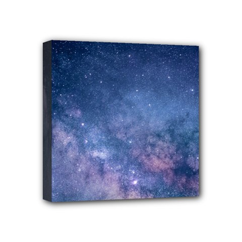 Galaxy Nebula Astro Stars Space Mini Canvas 4  X 4 