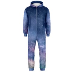 Galaxy Nebula Astro Stars Space Hooded Jumpsuit (men)  by paulaoliveiradesign