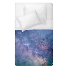 Galaxy Nebula Astro Stars Space Duvet Cover (single Size) by paulaoliveiradesign