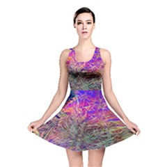 Poetic Cosmos Of The Breath Reversible Skater Dress by BangZart