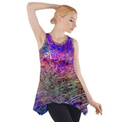 Poetic Cosmos Of The Breath Side Drop Tank Tunic by BangZart