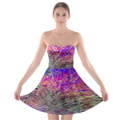 Poetic Cosmos Of The Breath Strapless Bra Top Dress by BangZart