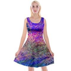 Poetic Cosmos Of The Breath Reversible Velvet Sleeveless Dress by BangZart