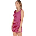 Pink Circuit Pattern Bodycon Dress View2