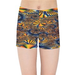 Pattern Bright Kids Sports Shorts by BangZart