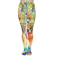 Multicolor Anime Colors Colorful Women s Tights by BangZart