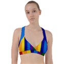 Paper Rainbow Colorful Colors Sweetheart Sports Bra View1