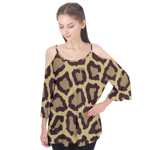 Leopard Flutter Tees by BangZart